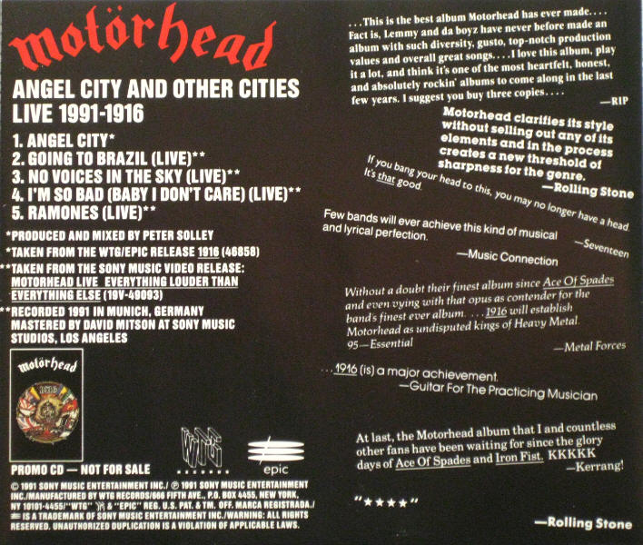 Angel City And Other Cities