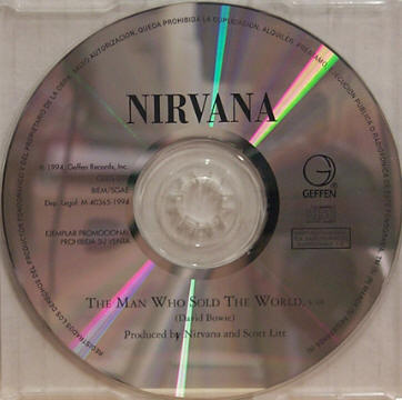 The Man Who Sold The World lp listings