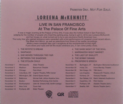 Live In Paris And Toronto listings