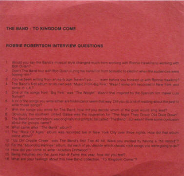 To Kingdom Come listings