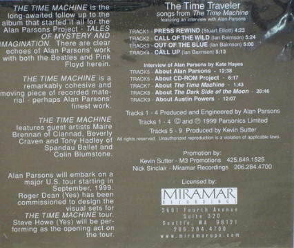 The Time Traveler listings