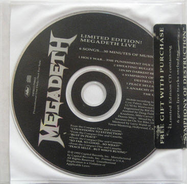 Limited Edition Megadeth