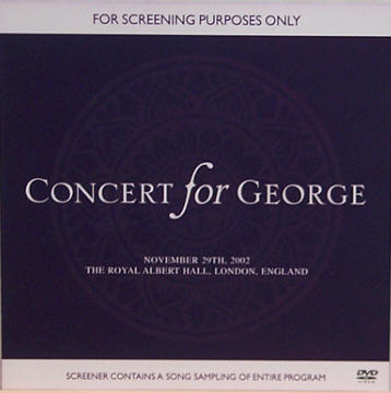 Click for more Concert For George listings