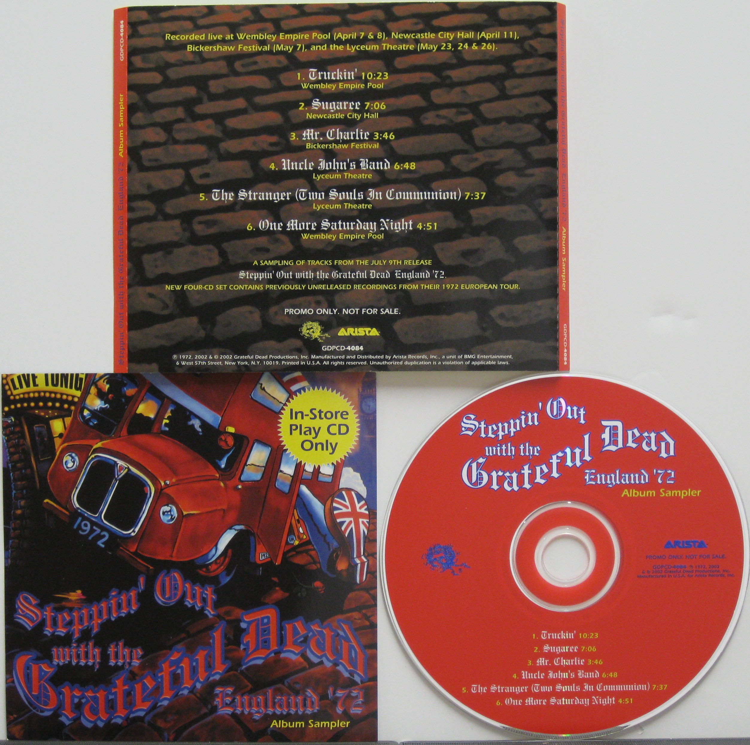 Steppin' Out With The Grateful Dead
