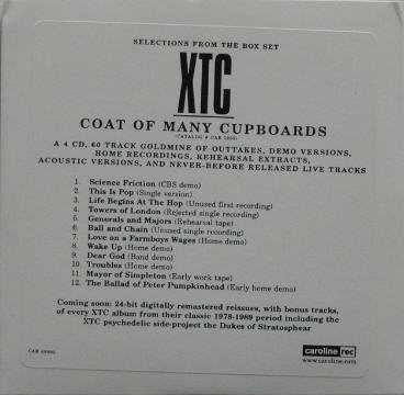 Coat Of Many Cupboards Box Set listings