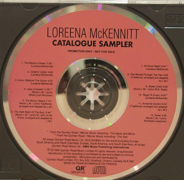 Catalogue Sampler listings