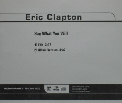 Say What You Will