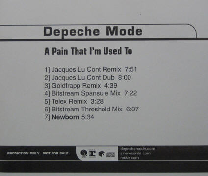 A Pain That I'm Used To