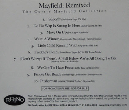 Mayfield Remixed  The Curtis listings