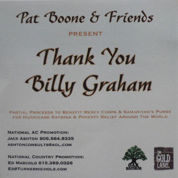 Thank You Billy Graham