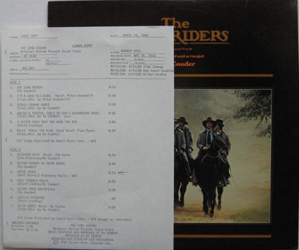The Long Riders listings