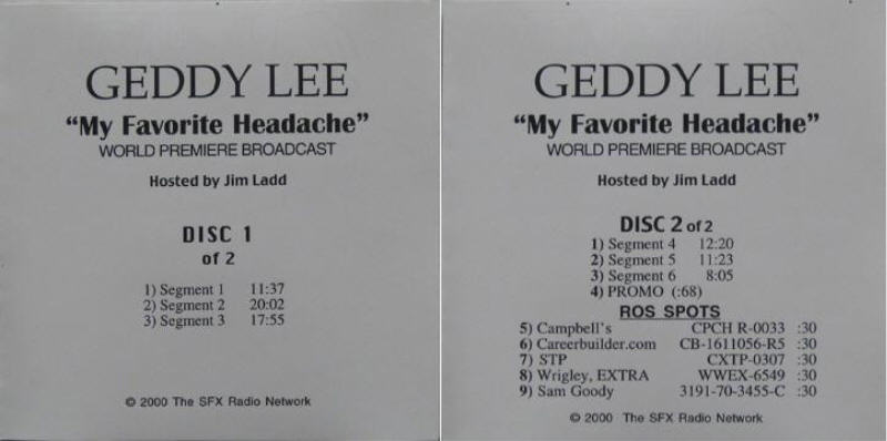 Geddy Lee