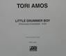 Tori Amos - Little Drummer Boy Record