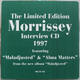 Morrissey - Maladjusted/interview