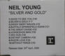 Neil Young - Silver And Gold Album