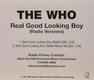 Who - Real Good Looking Boy