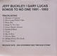 Jeff Buckley - Songs To No One 1991-1992 Record