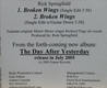 Broken Wings listings