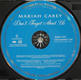 Mariah Carey - Don't Forget About Us Record