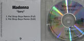 Madonna - Sorry LP