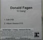 H Gang - Donald Fagen