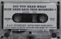 Did You Hear What Rick Dees Sa listings