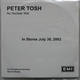 Peter Tosh - No Nuclear War