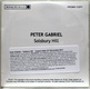 Solsbury Hill - Peter Gabriel